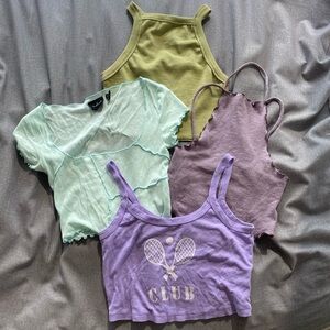 Summer Tops Bundle (4 Tops)